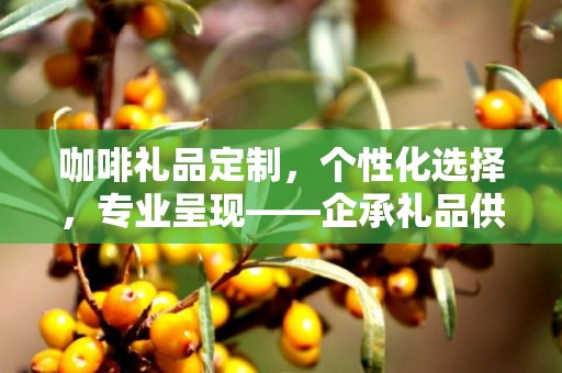 咖啡礼品定制，个性化选择，专业呈现——企承礼品供应链公司简述